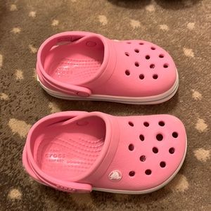 Like Brand New Little kids Crocs  size 7